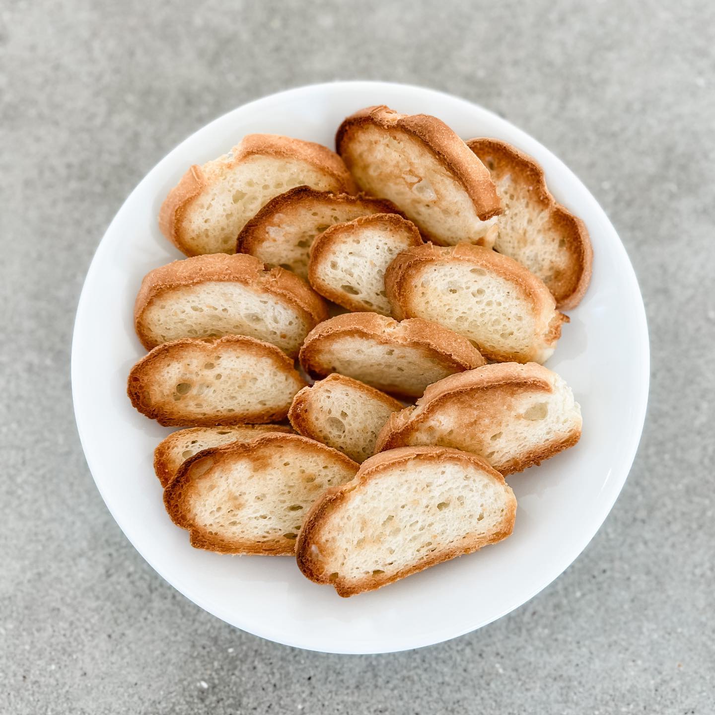 Garlic Crostini
&ndash; Mrs. Hewitt's
