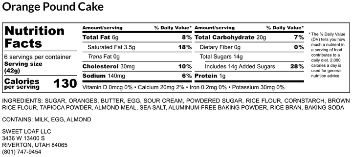 Pound Cake
